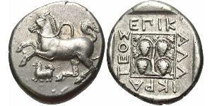 1 Tridrachm Grecia antica (1100BC-330) Argento 