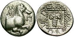 1 Triobol Antigua Grecia (1100BC-330) Plata 