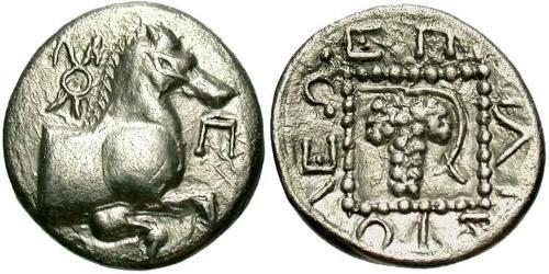 1 Triobol Antikes Griechenland (1100BC-330) Silber 