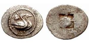 1 Tritartemorion Antigua Grecia (1100BC-330) Plata 