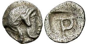 1 Tritemorion Antigua Grecia (1100BC-330) Plata 