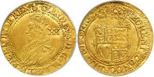 1 Unite Kingdom of England (927-1649,1660-1707) Gold Charles I (1600-1649)