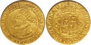 1 Unite Kingdom of England (927-1649,1660-1707) Gold Charles I (1600-1649)