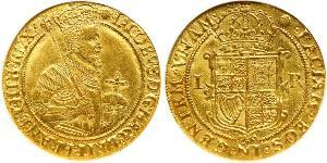 1 Unite Reino de Inglaterra (927-1649,1660-1707) Oro Jacobo I (1566-1625)