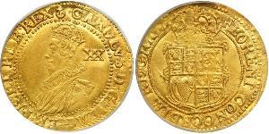 1 Unite Королівство Англія (927-1649,1660-1707) Золото Карл I (1600-1649)