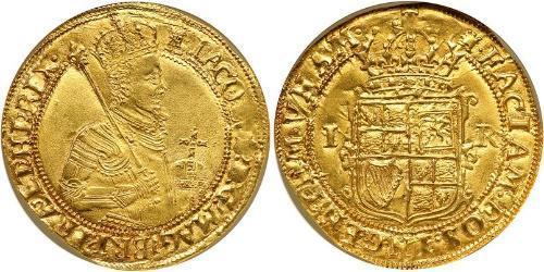 1 Unite 英格兰王国 金 詹姆斯六世及一世 (1566-1625)