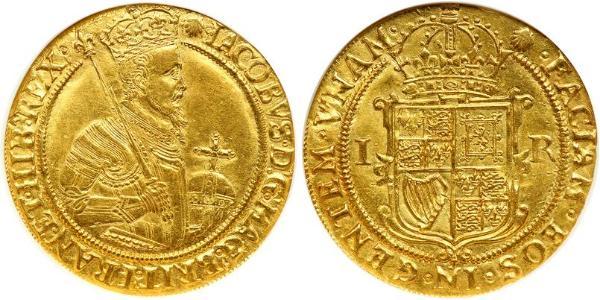 1 Unite 英格兰王国 金 詹姆斯六世及一世 (1566-1625)