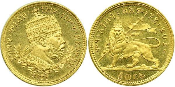 1 Werk Ethiopia 金 Menelik II of Ethiopia ( 1844 -1913)