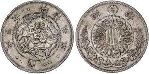 1 Yen Impero giapponese (1868-1947) Argento Meiji the Great (1852 - 1912)