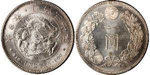 1 Yen Impero giapponese (1868-1947) Argento Meiji the Great (1852 - 1912)