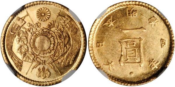 1 Yen Japon / Empire du Japon (1868-1947) Or Meiji the Great (1852 - 1912)