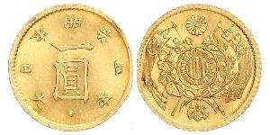 1 Yen Japón / Imperio del Japón (1868-1947) Oro Meiji the Great (1852 - 1912)