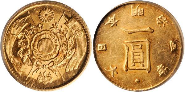 1 Yen Japón / Imperio del Japón (1868-1947) Oro Meiji the Great (1852 - 1912)