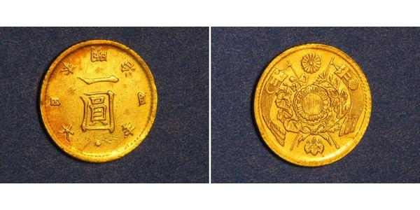1 Yen Japón / Imperio del Japón (1868-1947) Oro Meiji the Great (1852 - 1912)