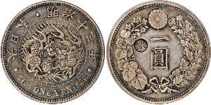 1 Yen Japanisches Kaiserreich (1868-1947) Silber Meiji the Great (1852 - 1912)