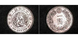 1 Yen Empire of Japan (1868-1947) Silver Meiji the Great (1852 - 1912)