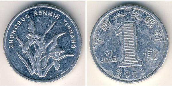 1 Yuan China Aluminium 