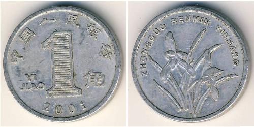 1 Yuan Volksrepublik China Aluminium 