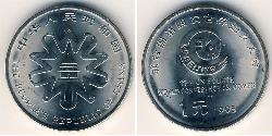1 Yuan Chine Cuivre/Nickel 