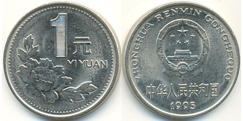 1 Yuan China Steel/Nickel 