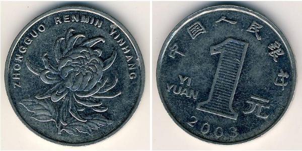 1 Yuan República Popular China  