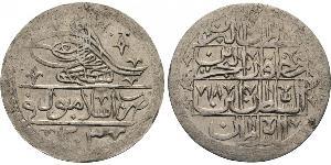 1 Yuzluk / 100 Para Empire ottoman (1299-1923) Argent Selim III