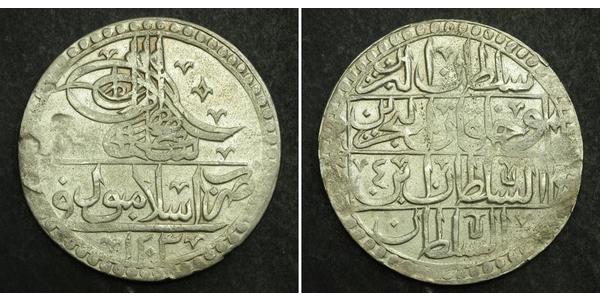 1 Yuzluk / 100 Para Impero ottomano (1299-1923) Argento Selim III