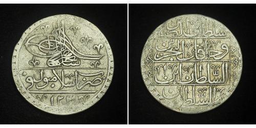 1 Yuzluk / 100 Para Osmanisches Reich (1299-1923) Silber Selim III