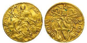 1 Zecchino Kirchenstaat (752-1870) Gold Benedikt XIV (1675- 1758)