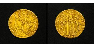 1 Zecchino Papal States (752-1870) Gold Pope Benedict XIV (1675- 1758)