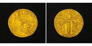 1 Zecchino États pontificaux (752-1870) Or Benoît XIV (1675- 1758)