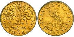 1 Zecchino Italian city-states Oro 
