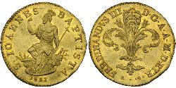1 Zecchino Italian city-states 金 Ferdinand I of the Two Sicilies (1751 - 1825)