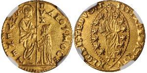 1 Zecchino / 1 Ducat Italien Gold 