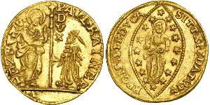 1 Zecchino / 1 Ducat Italien Gold 