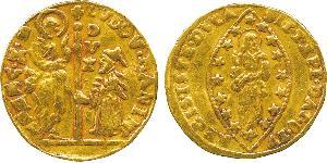 1 Zecchino / 1 Ducat Italien Gold 