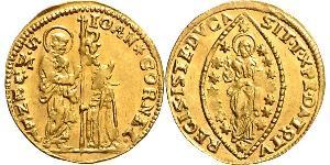 1 Zecchino / 1 Ducat Italien Gold 