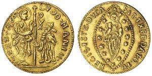 1 Zecchino / 1 Ducat Italien Gold 