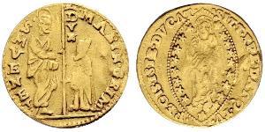 1 Zecchino / 1 Ducat Italien Gold 