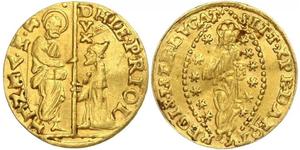 1 Zecchino / 1 Ducat Italien Gold 
