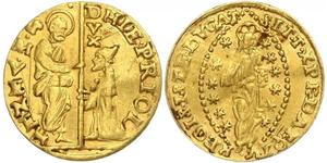 1 Zecchino / 1 Ducat Italien Gold 