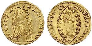 1 Zecchino / 1 Ducat Italien Gold 