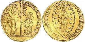 1 Zecchino / 1 Ducat Italien Gold 