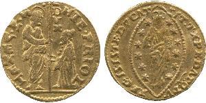 1 Zecchino / 1 Ducat Italien Gold 