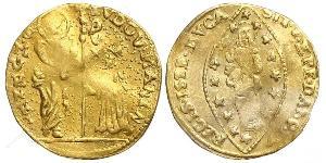 1 Zecchino / 1 Ducat Italien Gold 