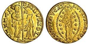 1 Zecchino / 1 Ducat Italien Gold 