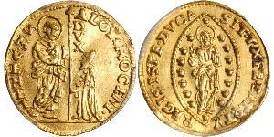 1 Zecchino / 1 Ducat Italien Gold 