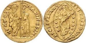 1 Zecchino / 1 Ducat Italien Gold 