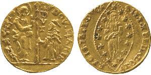 1 Zecchino / 1 Ducat Italien Gold 