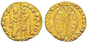 1 Zecchino / 1 Ducat Italien Gold 